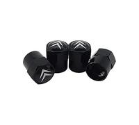 HHGFTIY 4 Pezzi Tappi Valvole Pneumatici Auto,per Citroen C4 C2 C3 C5 Tappi Antipolvere Copri steli Antipolvere con Logo,Accessori Lo Styling dell'auto,B