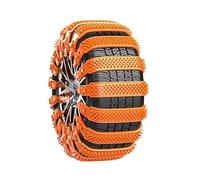 HHGFTIY Catene da Neve per Autoi,per Nissan Aura e-Power E13 2021-2023,Durevole, Resistente all'Usura,Quattro Stagioni,Facili da Montare per Neve,Ghiaccio E Fango Invernale,Orange