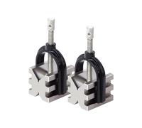 HHIP 2 X 1-1/2 X 1-1/2 Ghisa Multi-Use V-Blocks & Morsetti Set (3406-0111)