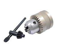 HHIP 3700-1106 Mandrino per trapano cromato JT33 da 1/8-5/8" con chiave, precisione 0,000 "