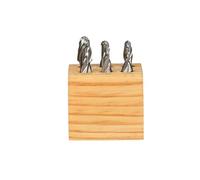 Hhip 8001 - 0006 2-flute m2 Ball nose End Mill set, 1/20,3 cm "-1/5,1 cm 6 pezzo