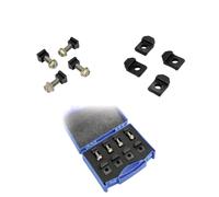 HHIP Kit di 16 morsetti M10 in acciaio (3906-0332)