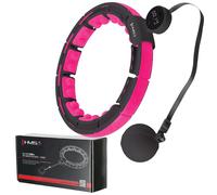 HHM16 HULA HOP BLACK/PINK MIT MAGNETEN UND SCHLOSS + HALTEGURT HMS