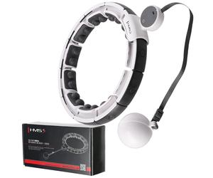 HHM16 HULA HOP WEISS MIT MAGNESIUM UND EINLEGER + ZÄHLER HMS