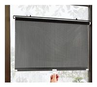 HHMAX Tendalino Parasole for Auto for Parabrezza E Finestrino Laterale, Retrattile Solare Protettivo Coperchio Universale Si Adatta alla Maggior Parte delle Auto, Camion, SUV, Furgoni O Camper