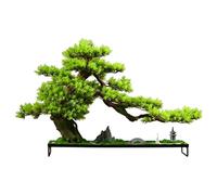 Hhmmei2024-23 Bonsai Artificiali Simulation Tree with Base Ornaments Entrance Soft Decorations Office Creative Finta Pianta da Vaso
