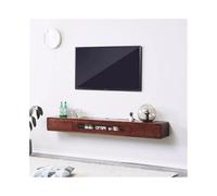 Hhmmei2024-23 Mobile porta TV Mensola sospesa for TV con cassetti, mensole sospese for TV for soggiorno, sala da pranzo Mobile porta TV moderno(Bruin,Piccolo)