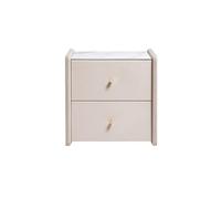 Hhmmei2024-23 Mobiletti Camera da Letto Comodino in legno massello con cassetti di colore bianco, adatto for soggiorno, camera da letto, studio, mobiletto portaoggetti for libri, lampade, ecc. mobili