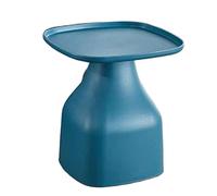 Hhmmei2024-23 Moderno Tavolino Piccolo, Tavolino Quadrato Ideale for Qualsiasi Stanza: Tavolini Soggiorno, Tavolini Camera da Letto, Tavolino for Interni ed Esterni per Soggiorno, Divano(Blue)