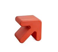 Hhmmei2024-23 Moderno Tavolino, tavolino, tavolino da caffè, comodino e sgabello for soggiorno, ufficio, camera da letto, bagno, showroom, portariviste moderno per Soggiorno, Divano(Red)