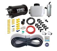 HHO Plus Generatore HHO DC4000 - Sistema di ottimizzazione motore con idrogeno per auto (12/24 V, Dry Cell, Kit completo con accessori) - Motori < 6000 cm3