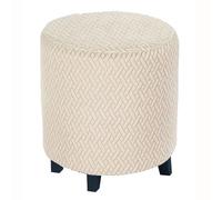 HHONGWYT Copri Pouf Fodera Poggiapiedi Rotondo Diametro31/37/38/40/45/ 48/50/63 CM Copripoggiapiedi Elastico Fodere Coprisgabello Copertura per Pouf Copri Copertura Sgabello,#7,40x35cm(15.7x13.7)