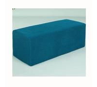 HHONGWYT Elasticizzato Copri Pouf Rettangolare 80x40 Grande/Medio/Piccolo Velluto Twill Copri Pouf Ottomano Divano Fodera Poggiapiedi Rettangolare Fodera per Pouf Contenitore,AA,Custom Size S