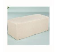 HHONGWYT Elasticizzato Copri Pouf Rettangolare 80x40 Grande/Medio/Piccolo Velluto Twill Copri Pouf Ottomano Divano Fodera Poggiapiedi Rettangolare Fodera per Pouf Contenitore,CC,Custom Size S