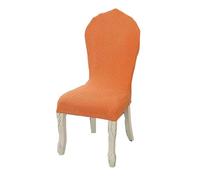 HHONGWYT Schienale Rotondo Coprisedia Elasticizzati Copri Sedia da Cucina 2/6 Pezzi Copertura Sedia Non Universale, per Moderno Fodere Coprisedia Pranzo in Legno Schienale Ovale,A1,2PCS