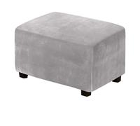 HHONGWYT Velluto Copri Pouf Rettangolare Elasticizzato Grande/Medie/Piccolo Fodera per Pouf Contenitore Rettangolare Copertura Pouf Fodere Copri Sgabello Fodera Poggiapiedi Copri,#5,150x65x40cmXL