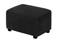 HHONGWYT Velluto Copri Pouf Rettangolare Elasticizzato Grande/Medie/Piccolo Fodera per Pouf Contenitore Rettangolare Copertura Pouf Fodere Copri Sgabello Fodera Poggiapiedi Copri,#1,60x45x40cmS