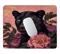 HHQGOUYG Tappetino per Mouse Piccolo Pantera nera 40 x 30 cm q-304