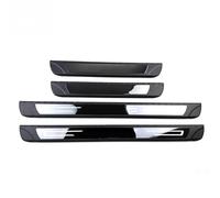 HHRDYY Adesivi Interni Auto per Jeep per Compass 2017-2021, Battitacco, Pedale, Battitacco, in Acciaio Inox Interni Adesivi