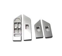 HHRDYY Adesivi per Interni Auto per Land per Rover per Range per Rover per Evoque 2012-2018 Copertura Interruttore Alzacristalli Interni Adesivi