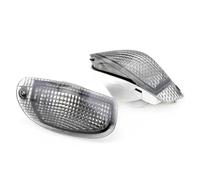 HHRDYY Copertura Della Lente Luce Di Direzione Anteriore Per Per NINJA Per ZX-11 1993-2001 Indicatori Alloggiamento Lampada Lampeggiante Indicatore Indicatori Di Direzione(Fumo,X-1)