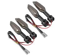 HHRDYY Indicatore di Direzione per Moto per Y&amaha YZF R6 R1 R3 R7 R9 R15 MT07 MT09 Tenere 700 Tracer 700 900 Luci frecce di direzione(Fumo,4 Pezzi)