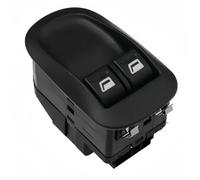 HHRDYY Interruttore Alzacristalli Auto Per Peugeot 206 306 2000-2010 6554WQ 6554WA Regolatore Laterale Potenza Elettrica Pulsante Plastica Interruttore(Black2)