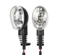 HHRDYY Lente Per Indicatori Di Direzione Per Moto Per, Per NINJA 250R EX250, Per Vulcan S 650 VN650 EN650, Lampeggianti Indicatore Indicatori Di Direzione(Cancella 1)