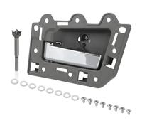 HHRDYY Maniglia Interna Sinistra Destra Per Portiera Auto 1JV461J3AA Per Jeep Per Grand Per Cherokee 2005-2011 1JV471J3AA 5HR421J3AK Maniglie interne per portiere(1xChrome Rear LH)