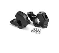 HHRDYY Manubrio Rialzato Riser Manubrio Moto per B&MW R 1300 GS Adventure R1300GS GS1300 ADV 2024- Adattatore Prolunga Morsetto Manubrio Riser Manubrio(Nero)