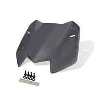 HHRDYY Parabrezza Per Moto, Deflettori Antivento, Protezione Per YAMAHA TMAX560, TMAX 560 Tech MAX 2022-2026, Spoiler Per Parabrezza Parabrezza Paravento(Fumo)