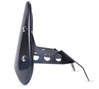 HHRDYY Parabrezza per Moto, Parabrezza per Benelli Leoncino 250, Leoncino 500 Trail Sport, Accessori per Cupolino Parabrezza Paravento(Nero,X-1)