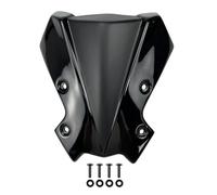 HHRDYY Parabrezza per Moto, Visiera Parasole per K&awasaki Z650 Z-650 Z 650 2020-2025 Z900 Z-900, Spoiler per Parabrezza Parabrezza Paravento(Nero)
