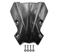 HHRDYY Parabrezza per Moto, Visiera Parasole per K&awasaki Z650 Z-650 Z 650 2020-2025 Z900 Z-900, Spoiler per Parabrezza Parabrezza Paravento(Carbonio)