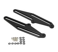 HHRDYY Regolatori Per Parabrezza Moto Per Yamaha Tenere 700 XTZ 700 XT700Z T700 2019-2024 Kit Di Supporto Per Parabrezza Spoiler Del Parabrezza Della Moto(Nero)