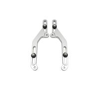 HHRDYY Regolatori Per Parabrezza Moto, Supporto Per Regolabile Per NC750X, NC 750X, NC750 X 2021, 2022 E 2023 Parabrezza Paravento(Argento)