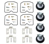 HHRDYY Riparazione carburatore Riparazione Carburatore Moto per Suzuki GSX Inazuma 750 GSX750 1998-2001 Kit Riparazione Carburatore Diaframma Galleggiante Parti Parti(Colore 4)