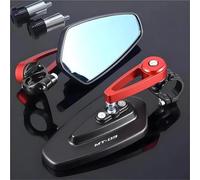 HHRDYY Specchietti Retrovisori Laterali Per Motocicletta Per Yamaha MT03 Specchietto Retrovisore Per Estremità Del Manubrio Specchietto Retrovisore Parcheggio Specchietti(Colore 3)