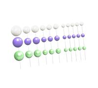 HHRJNUST 33 Decorazioni Colorate a Forma di Palloncino per Torte, Ideali per Feste, Compleanni E Addii Al Celibato.