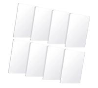 HHRJNUST 8 Silicone Flessibili E Riutilizzabili per Stampe Monotipo, Adatte a Vari Supporti E Ideali per Bambini E Principianti, 5x7 Inch