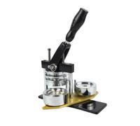 HHRJNUST Macchina per Distintivi Manuale Cuore Pressa Spille Creatore Bottoni Fustellatrice da Banco Corpo in Lega Finitura Funzionamento Adatta per Hobbisti Piccole Laboratori