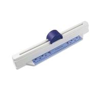 HHRJNUST Perforatore Manuale a 30 Fori per Carta A4 Quaderno Blocco Note Archivio con Guida Frontale Traccia di Allineamento Pressione Manuale per Fori Uniformi Plastica E Metallo Adatto per, Blu