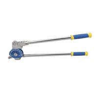 HHRJNUST Piega a Rullo con Manici Lunghi Robusto Piega Portatile a Testa Azzurro Alta Precisione Strumento Manuale per Lavori Climatizzazione, 14MM