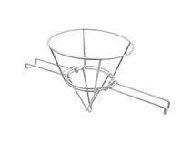 HHRJNUST Porta Filtro a Cono Facile da Pulire Colino Salvaspazio Utensile per Cuochi, Cucina, Ristorazione