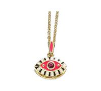 HHRLCH Collana del malocchio per Donne e Uomini, Collana con Ciondolo malocchio Girocollo a Forma di Occhio Turco, Collana malocchio in Oro, Girocollo malocchio, Collana malocchio per Uomo