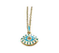 HHRLCH Collana del malocchio per Donne e Uomini, Collana con Ciondolo malocchio Girocollo a Forma di Occhio Turco, Collana malocchio in Oro, Girocollo malocchio, Collana malocchio per Uomo