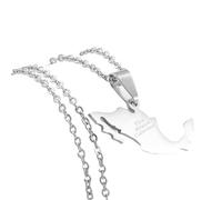 HHRLCH Collana Messicana in Argento Sterling 925 per Donne e Uomini, Mappa del Messico con Città Collana con Ciondolo Collana con Bandiera del Messico Collana Rurale, Collana Messico, Collane