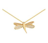 HHRLCH Dragonfly Shinyfly Zircone Collana Forma della Catena delle clavicole Ladies La Luce Gioielli Realizzati in Cina