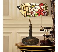 HHRLCH Lampada banchieri Lampada Verde Lampada da Tavolo Antico Lampada Vintage Lampada Lampada da scrivania Vetro Verde retrò con Comodino Lampada da Letto Lampada da Ufficio Lampada da Ufficio per