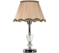 HHRLCH Lampada da Comodino con Paralume in Tessuto V-intage Lampada da Tavolo in Metallo a 1 Luce Lampada da scrivania da Comodino per Camera da Letto